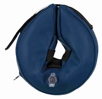TRIXIE Schutzkragen, aufblasbar, S–M: 32–40 cm/11 cm, blau