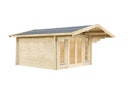 Vorschaubild Wolff Finnhaus Gartenhaus Hammerfest 70-A isolierverglast XL