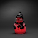 Vorschaubild Konstsmide Weihnachtsbeleuchtung  LED Kunststoffschneemann 42,5 cm RGB