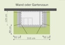 Vorschaubild Weka Gartenschrank Geräteschrank Garten [Q] Kompakt
