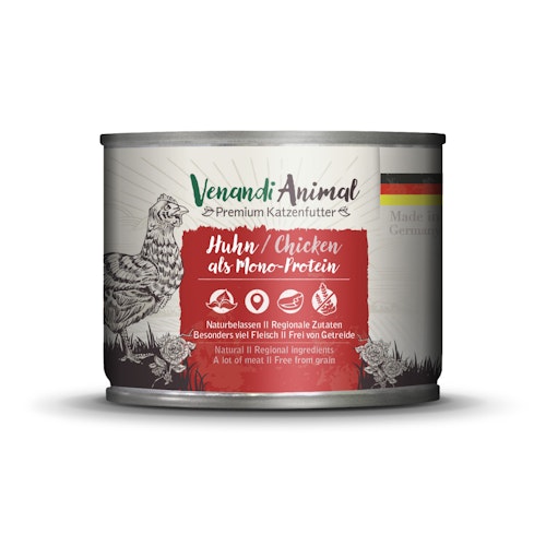 Venandi Animal Monoprotein 200g Katzennassfutter