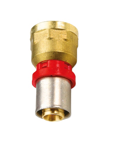 Sanitop Wiroflex WIROPRESS Übergangsmuffe 16 x 1/2 IG, Presssystem