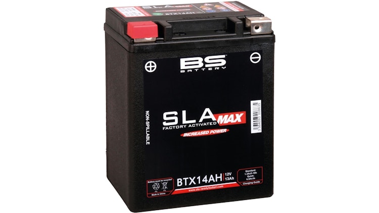 BS-Battery Batterie BS-Battery, SLA-MAX, versiegelt, startverstärkt, Batterie "YTX14AH-BS"