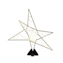 Vorschaubild Konstsmide Weihnachtsbeleuchtung Metallsilhouette Stern, gold
