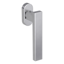 Vorschaubild GRIFFWERK Fenstergriff CUBICO PIATTA S QUATTRO Edelstahl matt L/R 7x32mm