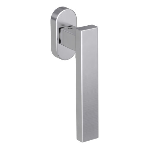 GRIFFWERK Fenstergriff CUBICO PIATTA S QUATTRO Edelstahl matt L/R 7x32mm