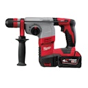 Vorschaubild Milwaukee HD18HX-402C-2x4.0Ah Akku-Bohrhammer IN2 4933441280
