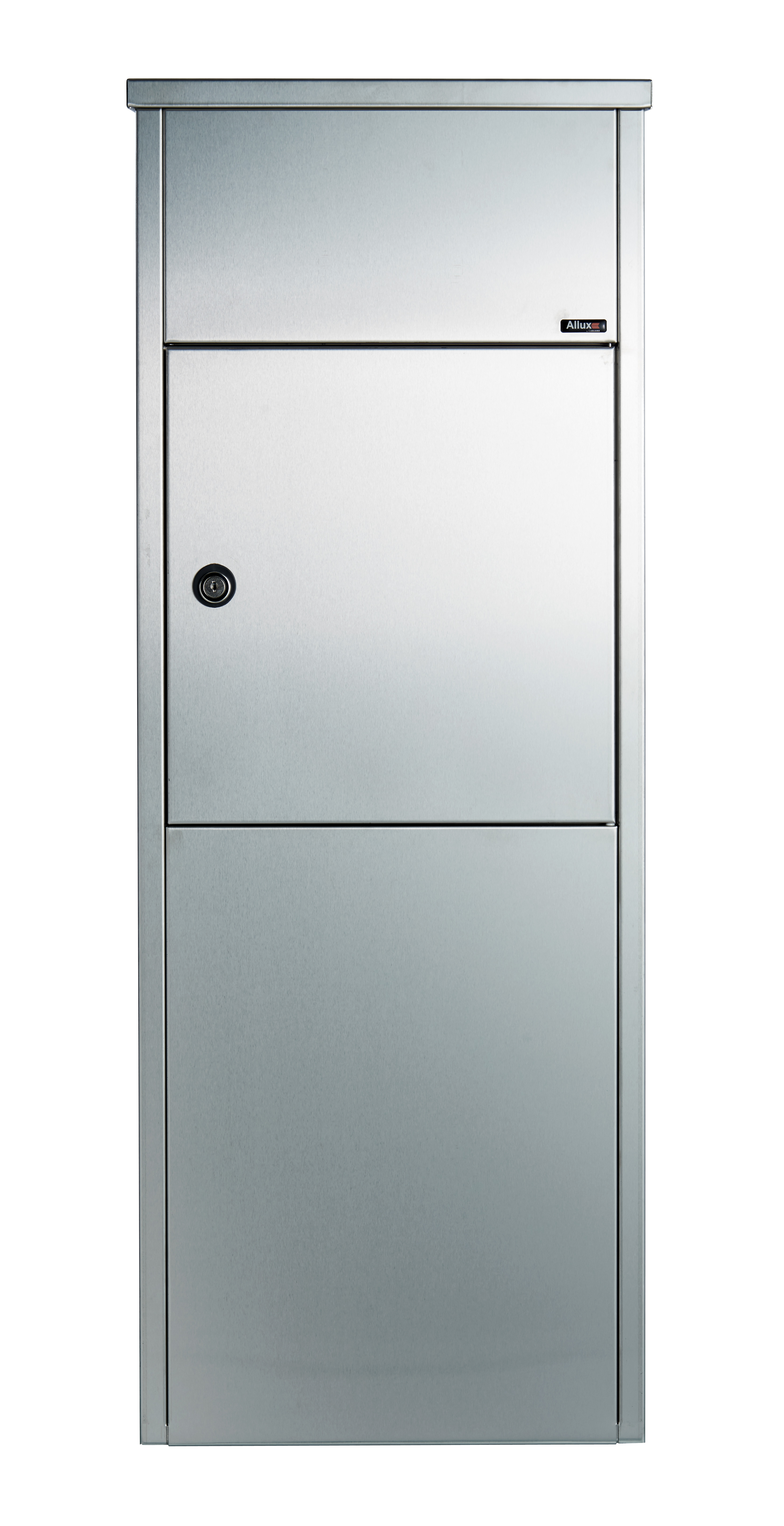 ALLUX 600  Paket-Briefkasten - Verzinkter Stahl mit Euro Schloss