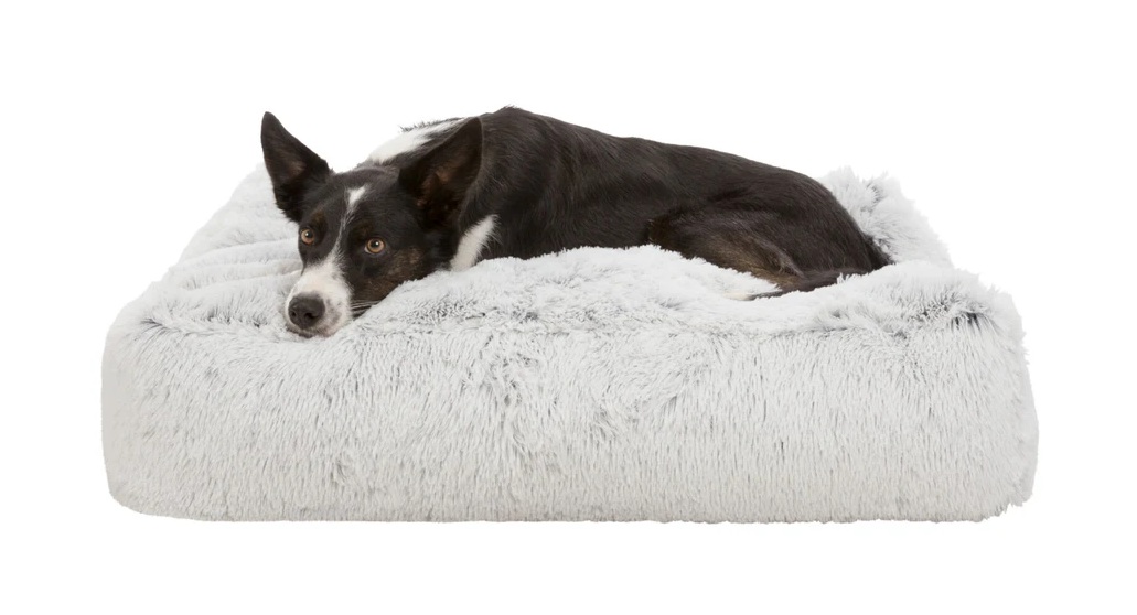 TRIXIE Kissen Harvey, eckig, 140 × 90 cm, weiß-schwarz