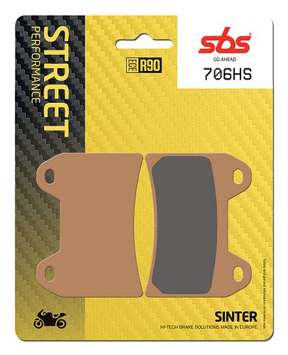 SBS Bremsbelag 706HS Street Sinter