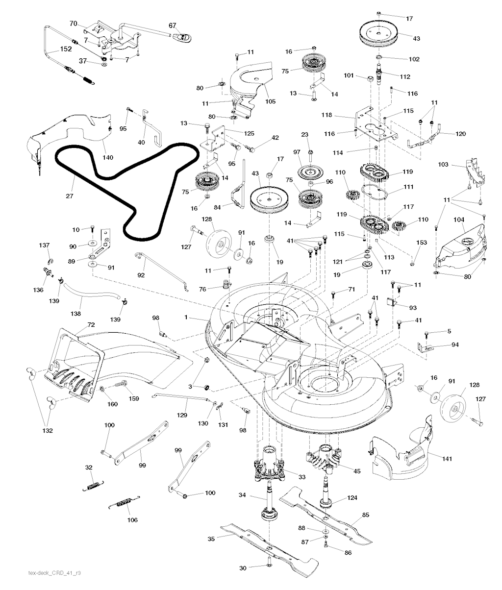 Explosionszeichnung Ersatzteile