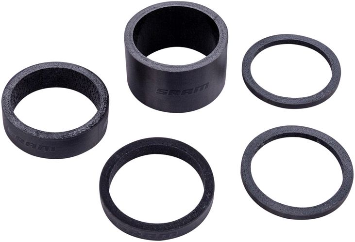 SRAM Spacer-Set Carbon 1 1/8 Zoll schwarz