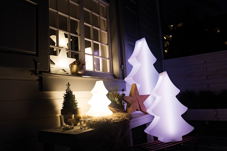 8 seasons design LED-Dekoleuchte Shining Tree (RGB), verschiedene Größen