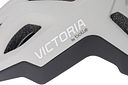 Vorschaubild Victoria Helm React LED 52-55 cm weiß,grau,schwarz