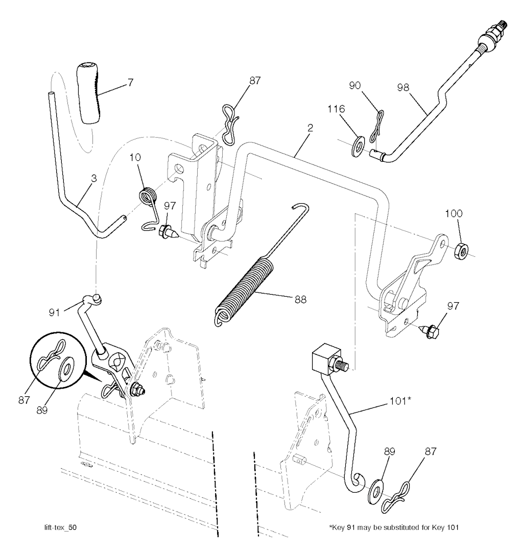 Explosionszeichnung Ersatzteile