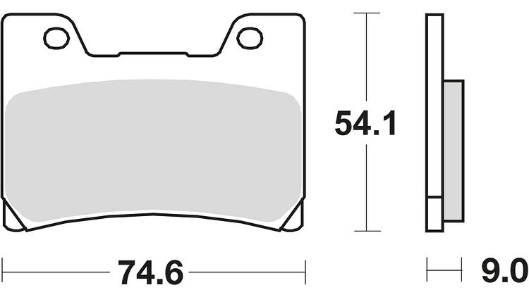 TRW Bremsbelag MCB 622 mit Zulassung