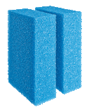 Oase Ersatzschwamm Set blau für BioTec 18 / 36 / 60000 / 140000 (42896)Zubehörbild
