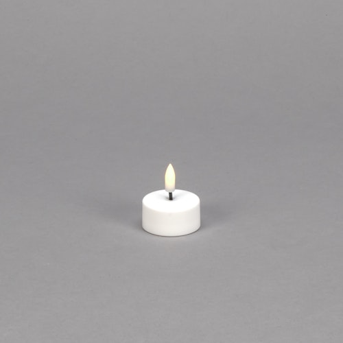 Konstsmide Weihnachtsbeleuchtung LED Teelichter weiß, warmweiße LED 6er Set