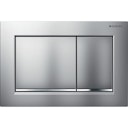 Vorschaubild Geberit Omega30 Betätigungsplatte für 2-Mengen-Spülung chrom seidenglanz/chrom