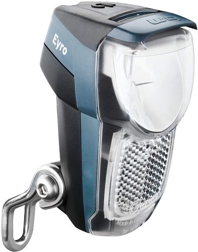 Busch + Müller IQ Eyro Scheinwerfer schwarz,blau