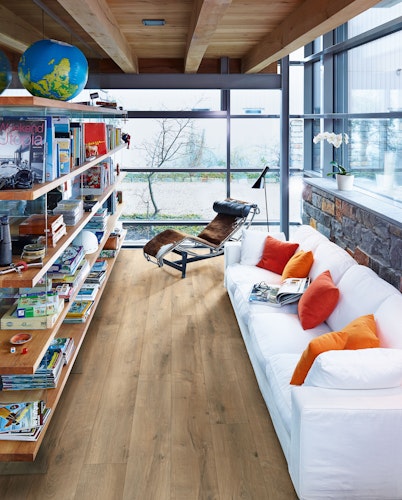 RESTPOSTEN MEISTER Laminatboden MEISTER Design. laminate LL 150 / Risseiche Terra 6439 - 2052 x 220 x 8 mm