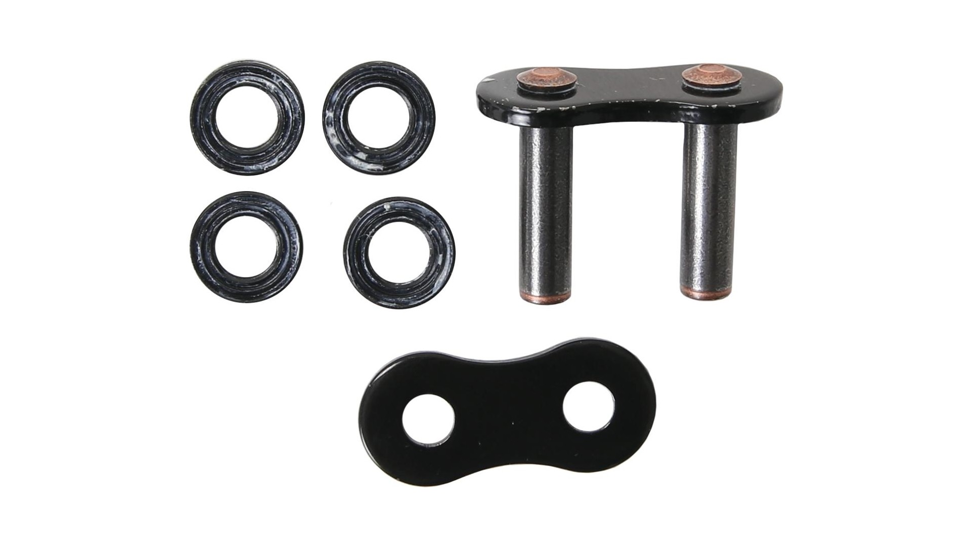 RK Kettenschloss Hohlnietschloss, Black Scale, Kettenschloss "530ZXW"