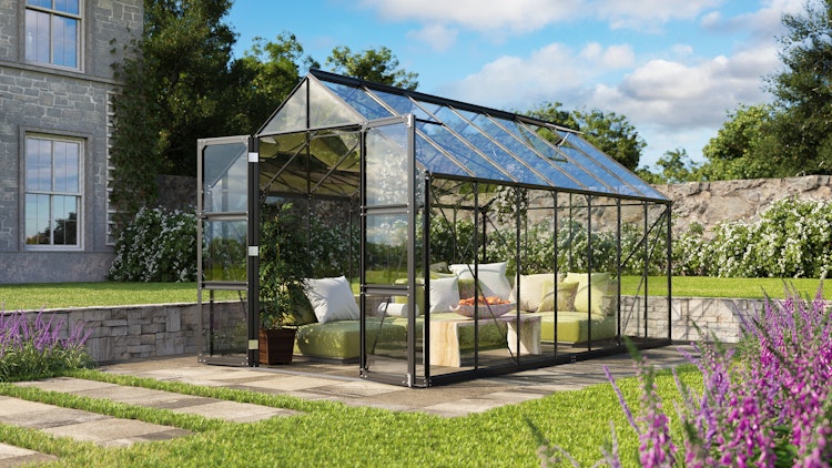 Vitavia Gewächshaus Domus 11500 inkl. 4 Dachfenstern - 11,5 m²