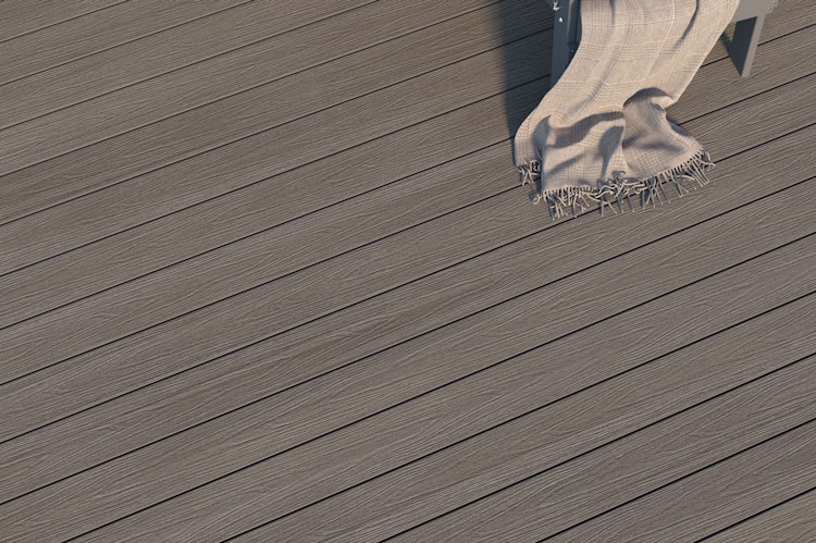 NewTechWood Universal WPC-Terrassendiele Massiv 23 x 138 x 3000 mm