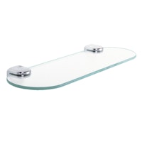 Bravat Ablagekonsole Metasoft - 40 cm, chrom