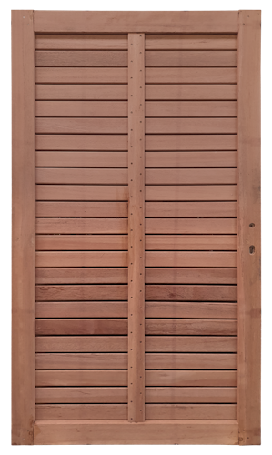 FelixWood® Sichtschutz Modern Rhombus Einzeltor Nr.27 1000 x 180  mm DIN Links