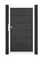 Vorschaubild GroJa BasicLine Tor 1-flügelig Universal, Rahmen EV1 1000 x 1800 mm