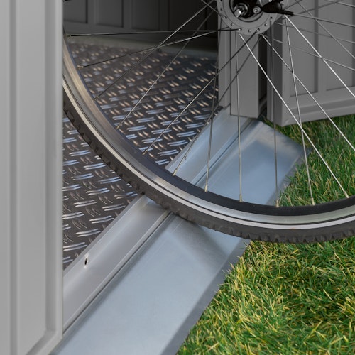 Wolff Finnhaus Bodenrampe innen für 1-flüglige Tür für Gerätehaus Fascinato (nicht nötig bei Verwendung des Fußbodens)