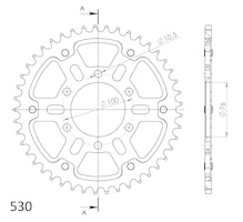Supersprox Stealth-Kettenrad 530 48Z (Gold)