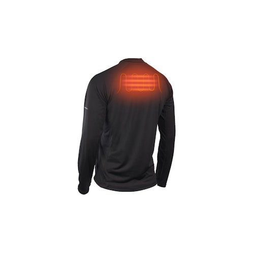 Milwaukee L4HBLB-301M USB-Akku-Heiz-Funktions-Langarmshirt, inkl. L4B3 RED LITHIUM Akku u. Ladekabel 4933478082