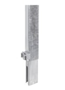 Alberts® Zaunerhöhung Erhard, feuerverz.anthrazit RAL 7016, 800 / 60 x 40 mm 672706
