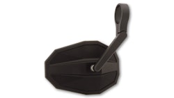 HIGHSIDER smart Lenkerendenspiegel Straight Schwarz Kurz (1Stck.)