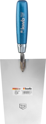 kwb Maurerkelle eckig rf 180 mm 924228
