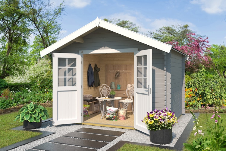 Weka Gartenhaus 209 - 28 mm