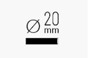 Lafuma Relaxliege RSXA CLIP, Stahl / Batyline