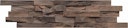 Vorschaubild INDO rustikale Holzwandverkleidung Beachwood BWH04CO Coffee