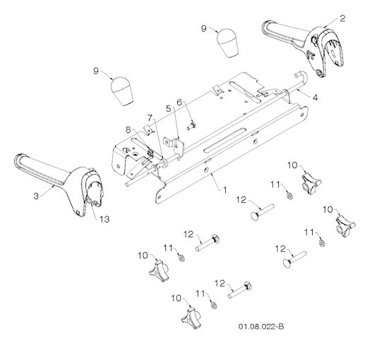 Husqvarna Schneefräsen/Fräsen 961910083 ST 327P
