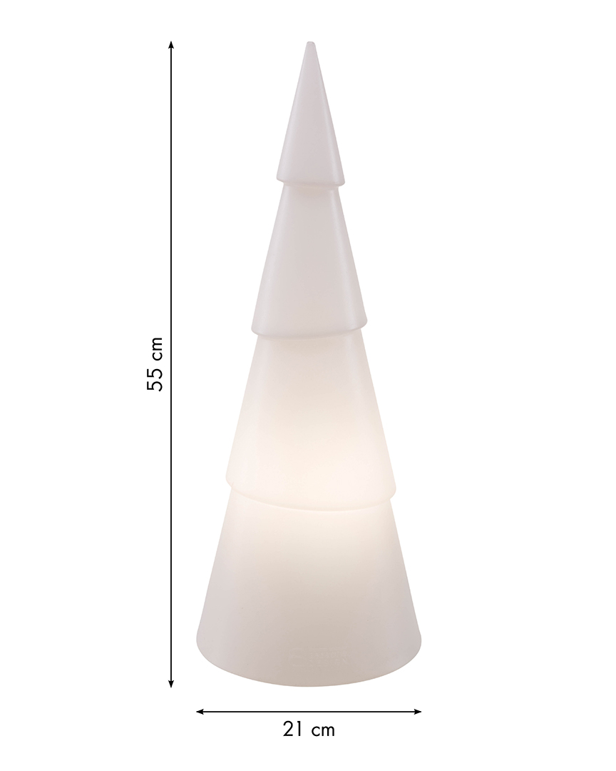 8 seasons design Solar LED-Dekoleuchte Shining Tree rund 55 cm