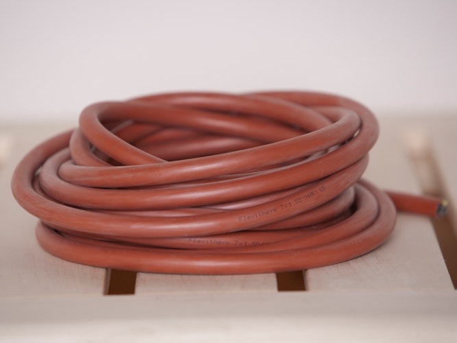 Weka Silikonkabel (Stromanschluss) für "Thermic Kompakt" / "Kompakt" Ofen 3,6 kW - Kabel A