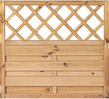 T&J Maxi Massivzaun Ranki 100 x 90 cm