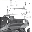 Vorschaubild SHAD FITTING KIT TOP MASTER [Y0XT68ST]