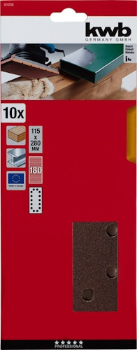 kwb 10Streifen Korund gl 115 K 180 818720