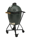 Big Green Egg Kamado Grill LARGE Starter Set inkl. 2x 4,5 kg 100% naturbelassene Holzkohle