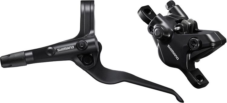 Shimano Scheibenbremse BR-MT410 und BL-MT402 vorn links schwarz