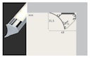 Vorschaubild Paulmann LED Strip Profil Corner 1m in Grau