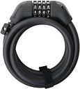 Vorschaubild CONTEC Zahlen-Spiralkabelschloss PowerLoc 185 cm schwarz Ø 12 mm, Sicherheitsstufe: 6